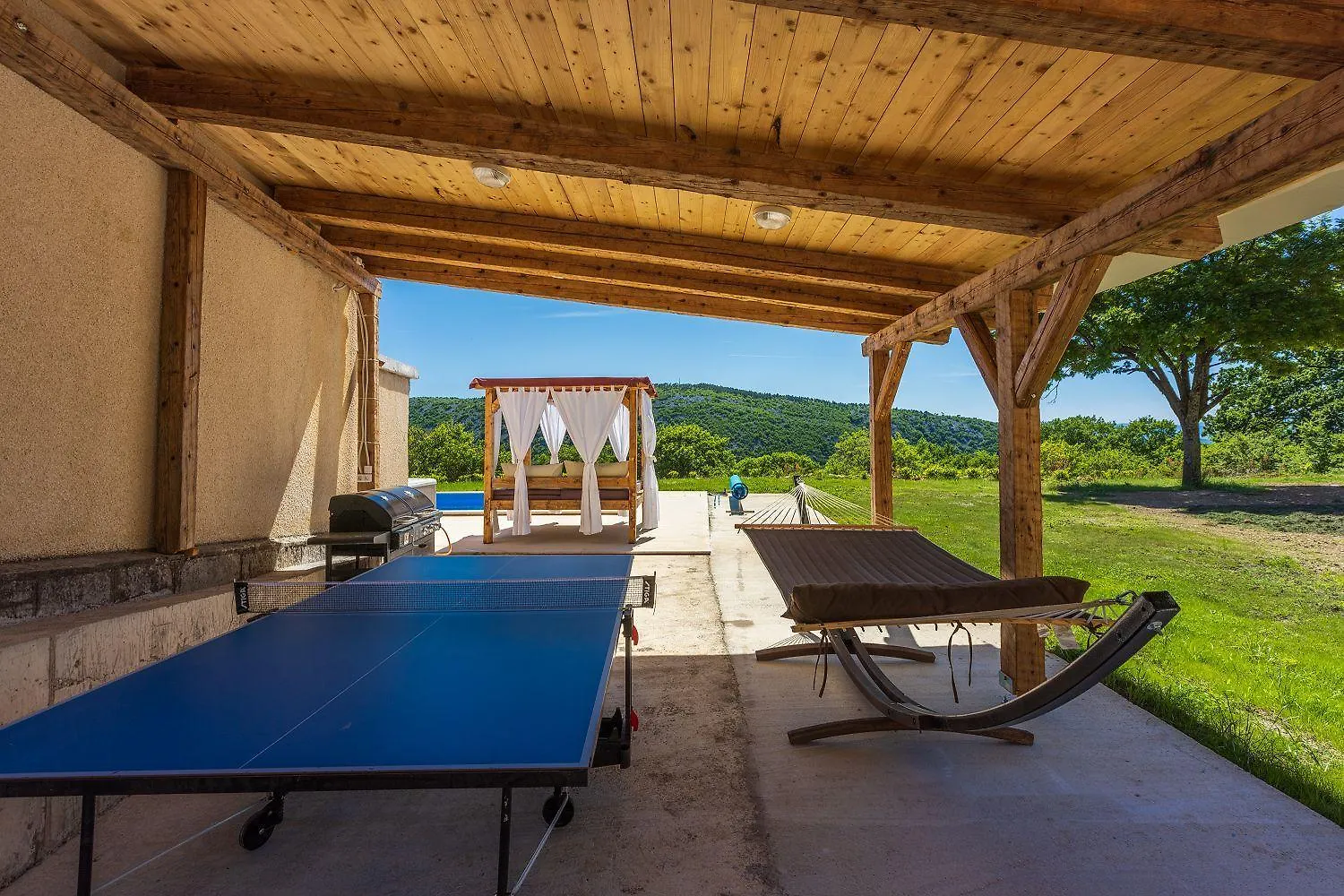 Atemberaubende Villa Mit Whirlpool, Meerblick, Billard, Ping-Pong, Privatpool, Grill Bribir  0*, Bribir (Primorje-Gorski Kotar)